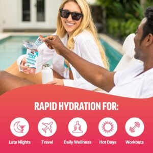 FORCE FACTOR Liquid Labs Electrolytes Powder, Hydration Packets to Make Electrol...