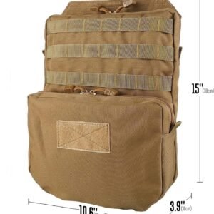 LIVANS Tactical Molle Hydration Pack Mobility Hydration Carrier Military Hydrati...