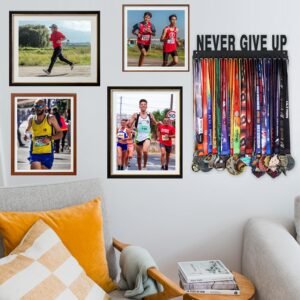 Goutoports Medal Holder Display Hanger - She Believed She Could She Did - Person...