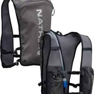 Nathan QuickStart 3L Hydration Vest Pack with 1.5L Bladder Included. One Size Fi...