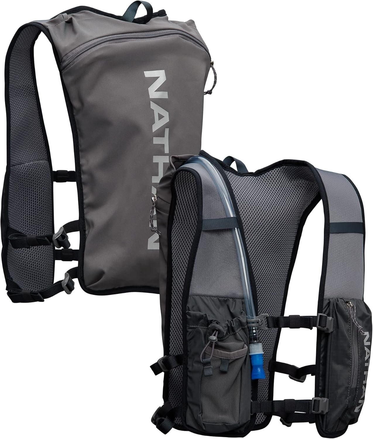 Nathan QuickStart 3L Hydration Vest Pack with 1.5L Bladder Included. One Size Fi...