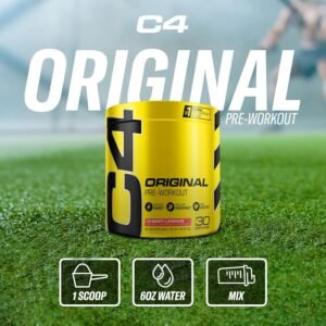 Cellucor C4 Original Pre Workout Powder Cherry Limeade | Vitamin C for Immune Su...