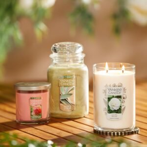 Yankee Candle Sage & Citrus Scented, 22oz Single Wick Candle, Over 110 Hours of ...