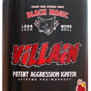 Black Magic Supply Villain High-Stim Nootropic Pre-Workout - Beta-Alanine, L-Tyr...