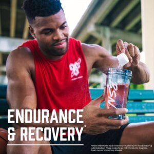 BSN Amino X Muscle Recovery & Endurance Powder with BCAAs, Intra Workout Support...