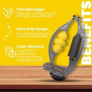 Arm & Leg Massager - Forearm & Calf Roller - Tennis & Golfer's Elbow, Carpal Tun...