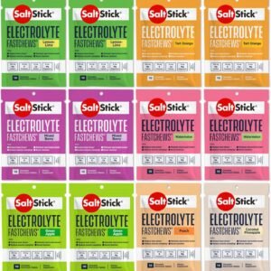 SaltStick Electrolyte FastChews Chewable Tablets | 120 Tablets - Variety Pack | ...