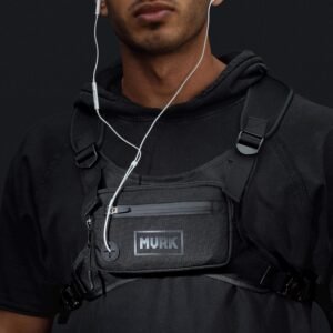 MVRK Water Resistant Chest Pack - Minimalist Running Pack For Workouts, Running ...