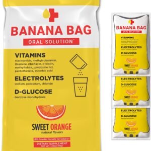 Banana Bag Oral Solution: Sweet Orange (15-Pack) Pharmacist Formulated Recovery ...