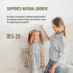 BeTall Height Growth Maximizer - Natural Height Booster Kids Vitamins - Made in ...