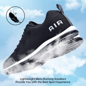 MEHOTO Mens Air Running Sneakers, Men Sport Jogging Fitness Gym Walking Lightwei...