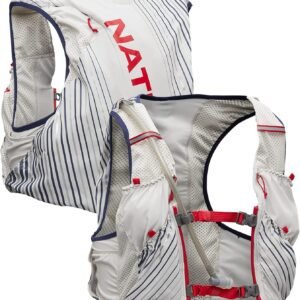 Nathan Pinnacle 12L Race Vest & Hydration Pack with 1.6L Bladder, Water-Resistan...