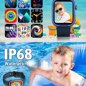 MgaoLo Kids Smart Watch,Fitness Tracker with Heart Rate Sleep Monitor for Boys G...