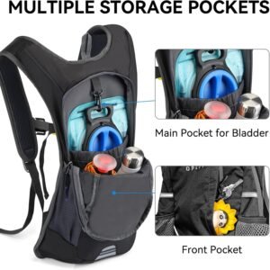 Hydration Pack,Hydration Backpack with 2L Hydration Bladder Lightweight Running ...