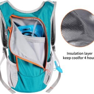 Hydration Pack,Hydration Backpack with 2L Hydration Bladder Lightweight Insulati...