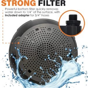 Chromex Tankless Water Heater Flush Kit, Extra Long 12 Ft Hoses with Certified L...