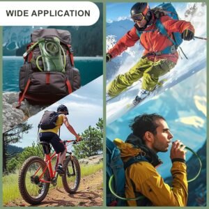 Hydration Bladder, 3rd Generation Water Bladder for Hiking Backpack, Upgrade Lea...