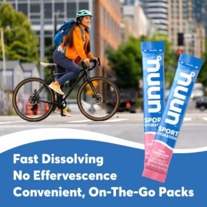 Nuun Sport Electrolyte Powder Packets - Pink Lemonade Flavor | 5 Essential Elect...