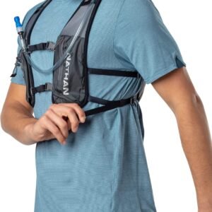 Nathan QuickStart 3L Hydration Vest Pack with 1.5L Bladder Included. One Size Fi...