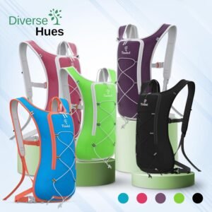 TIMSHEL Hydration Backpack with 2L Water Bladder - Waterproof Helmet Mesh Water ...