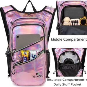 Hydration Backpack Pack with 2 L Water Bladder Lightweight Bag for Running Hikin...