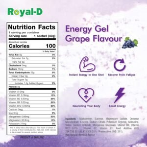 Energy Gels for Running - Energy Gel, Running Gels, Sports Gels for Runners, Ene...