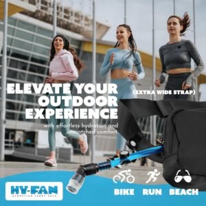 Kenai Hydration Fanny Pack with Bladder, 17oz BPA-Free, Hands-Free Design, Secur...