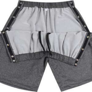 Unisex Tear Away Shorts Breakaway Athletic Shorts Post Hip Knee Surgery Recovery...