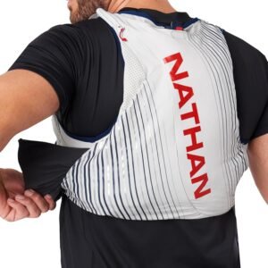 Nathan Pinnacle 12L Race Vest & Hydration Pack with 1.6L Bladder, Water-Resistan...