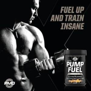 PMD Sports Ultra Pump Fuel Insanity - Pre Workout Drink Mix for Energy, Strength...