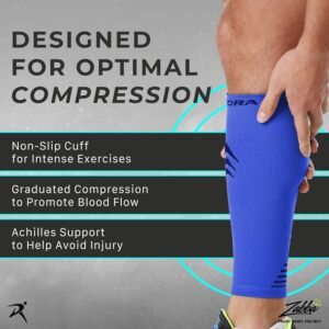 Rymora ORTHOPEDIC_BRACE Leg Compression Sleeve for Blend,Pain Relief, Calf Suppo...