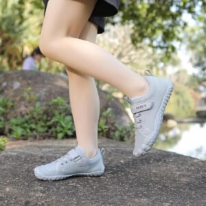 KUBUA Kids Barefoot Shoes Boys Girls Sneakers Naturally Splay Shoes Toddler Litt...