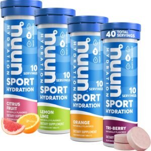 GU Energy Original Sports Nutrition Energy Gel, 24-Count, Assorted Flavors & Nuu...