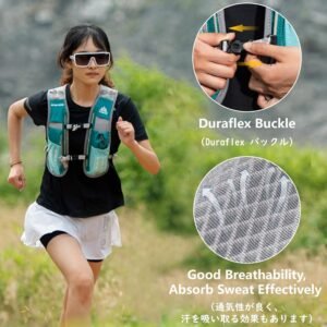 JEELAD Running Hydration Vest Hydration Backpack Pack Trail Running Backpack BPA...