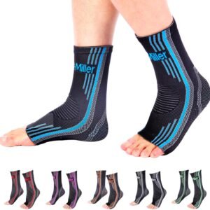 Doc Miller Ankle Brace for Sprained Ankles & Achilles Tendonitis | 1 Pair Ankle ...