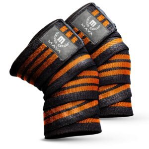 Mava Sports Knee Wraps (Pair) for Men & Women | Ideal for Cross Training, WODs, ...