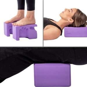 WRIST BUDDY® Yoga Blocks | Engineered to Help Wrist Pain, Comfort, and Grip Stre...