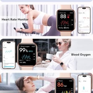 ENOMIR Smart Fitness Watch for Men Women(Answer/Make Call), Alexa Built-in, with...