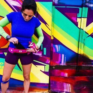 NATHAN Running Belt Waist Pack 5K with Reflective Detail, Zippers and Adjustable...