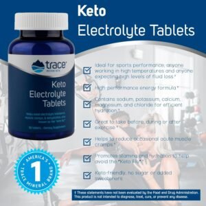 Trace Minerals | Keto Electrolyte Tablets | Helps Avoid Electrolyte Imbalance, M...