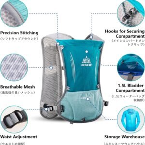 JEELAD Running Hydration Vest Hydration Backpack Pack Trail Running Backpack BPA...