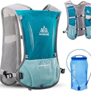 AONIJIE Hydration Backpack Running Vest, 5L Capacity, Multi-Pocket Design, Breat...