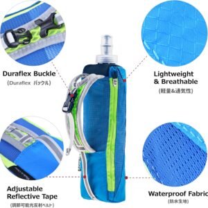 Azarxis Handheld Water Bottle and Phone Case for Running/Walking, Quick Grip Han...