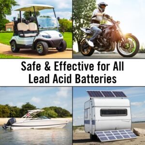 Battery Renew Solution For Golf Cart Batteries - 64 oz - Refurbish, Repair & Res...