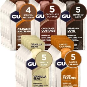 GU Energy Original Sports Nutrition Energy Gel, Vegan, Gluten-Free, Kosher & Nuu...