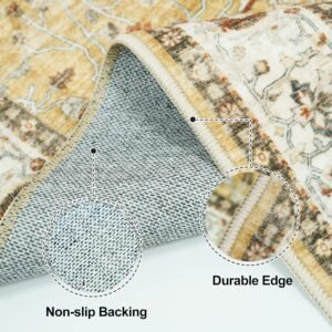 Washable Runner Rug 2x12 - Hallway Runner Rug Kitchen Rugs and Mats Non Skid Was...