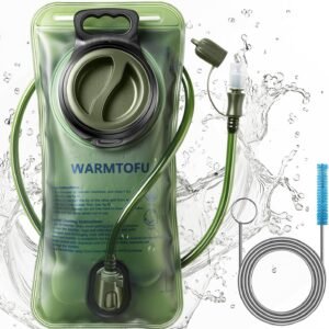 Hydration Bladder, 3rd Generation Water Bladder for Hiking Backpack, Upgrade Lea...
