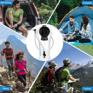 Hydration Bladder, 1.5L 2L 3L Water Bladder for Hiking Backpack, BPA-Free & Tast...