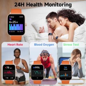 Smart Watch, Bluetooth 5.3 Answer/Make Call, Alexa Built in, 1.8" Fitness Tracke...