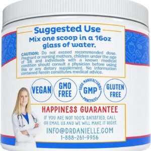 Dr. Danielle's Original Electrolyte Powder - Hydration Drink Mix Supplement - Bo...